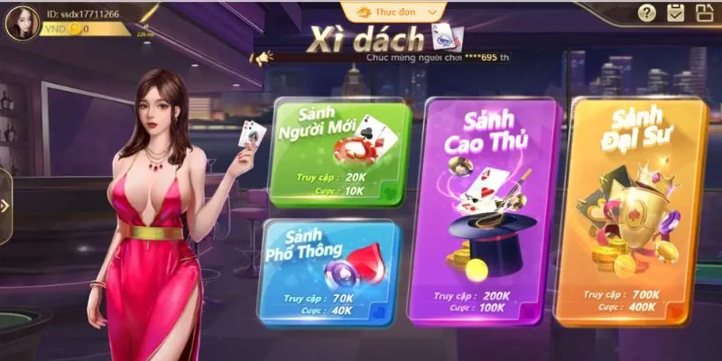 Trải nghiệm game bài xì dách tại 7club